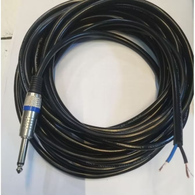 Kabel audio power mixer ke speaker 10 METER