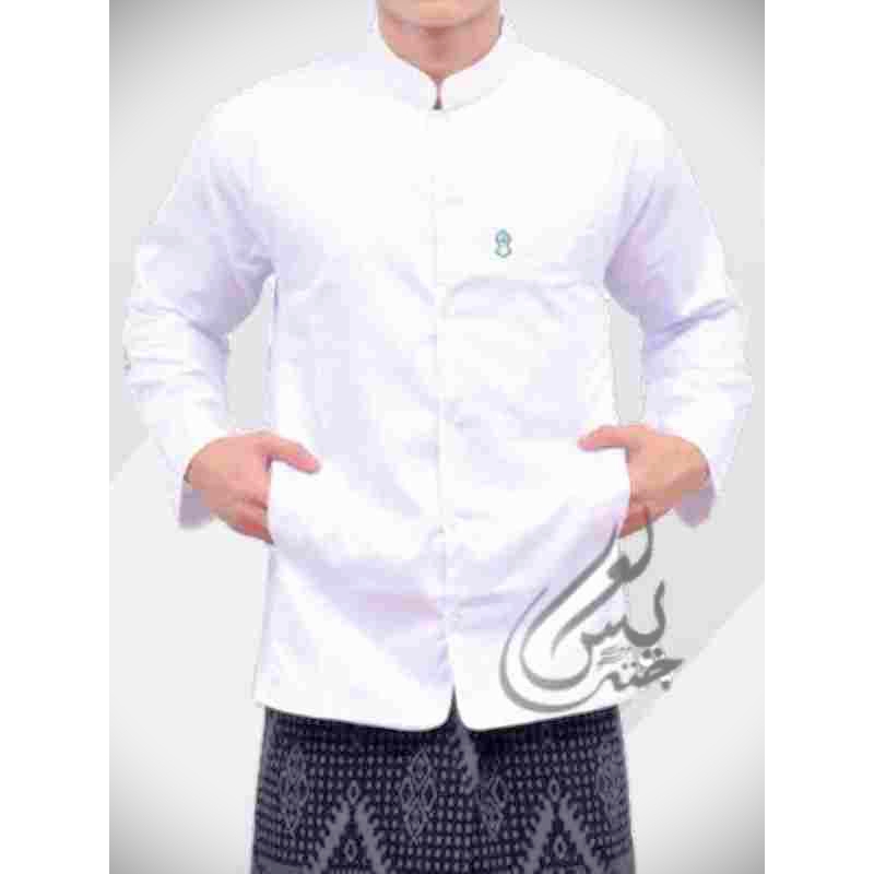 Baju Koko Semi Jas Terompah LUWES Model Ammu koko Habaib Lengan Panjang