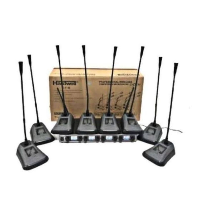 mic CF 8 hardwell mic wireless original mic podium hardwell cf 8