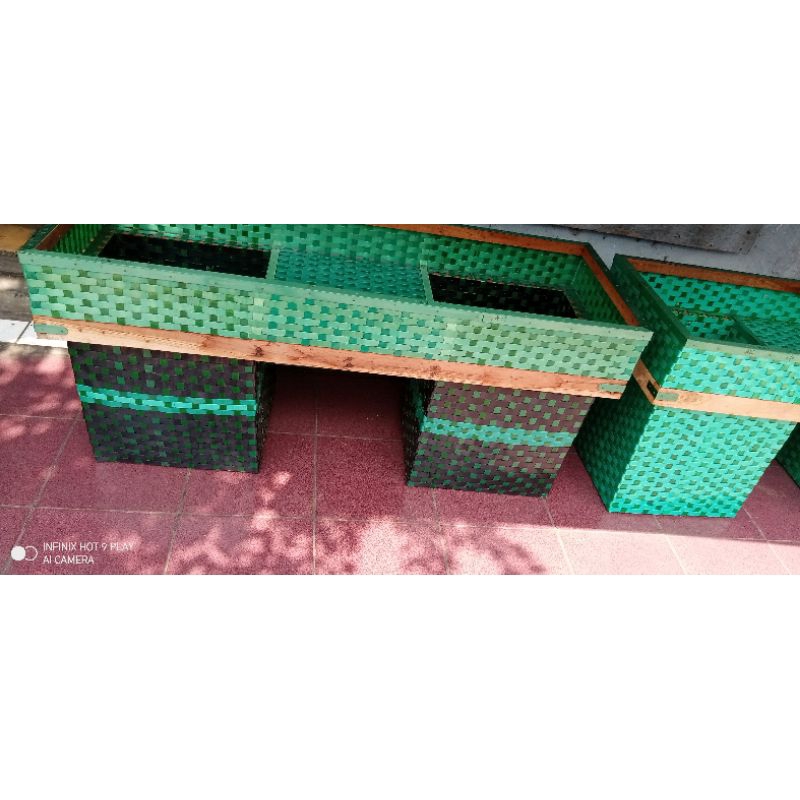 Krombong diameter kotak bawah 40cm persegi