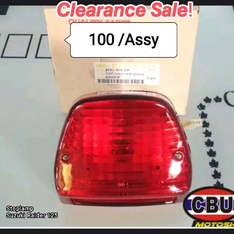 Stoplamp Suzuki Raider 125