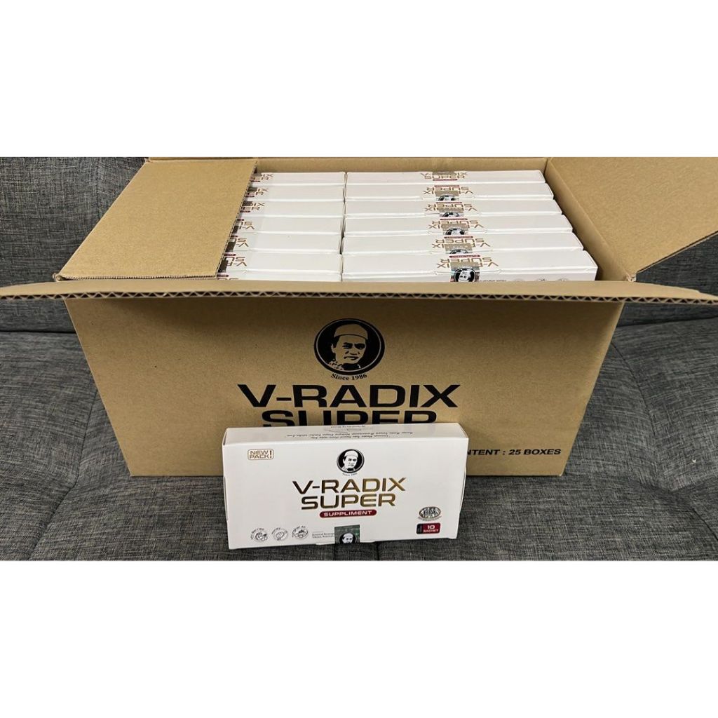 V Radix Super Meningkatkan Vitalitas Pria Original HPA Malaysia Pak Haji Ismail
