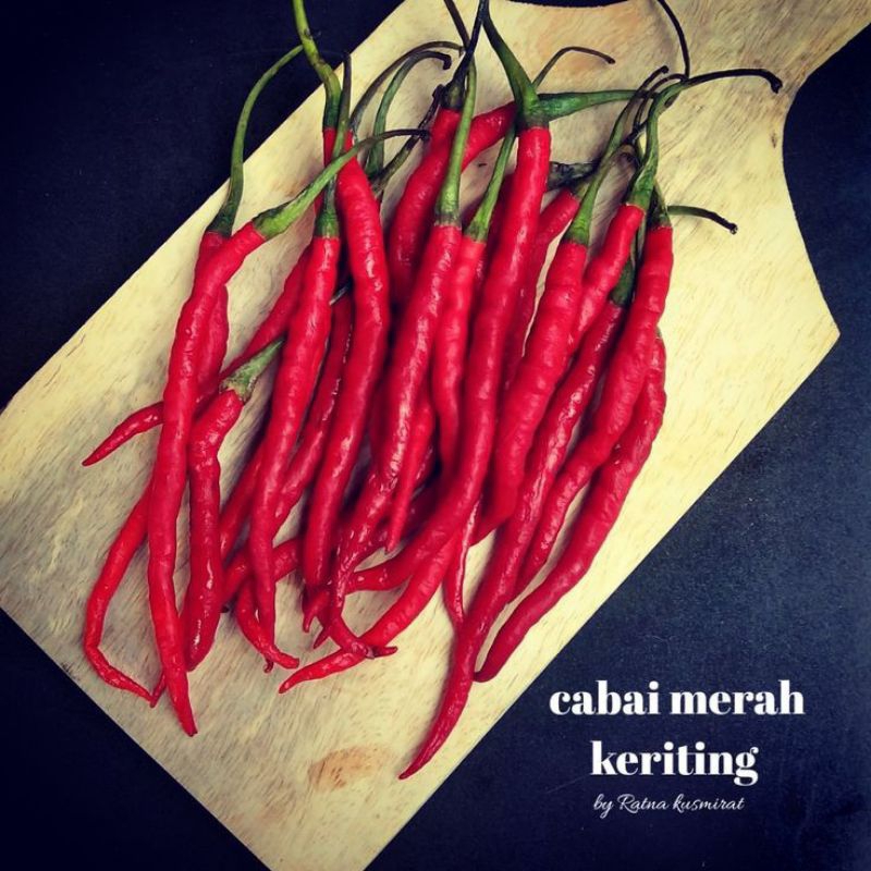 

cabe merah keriting segar