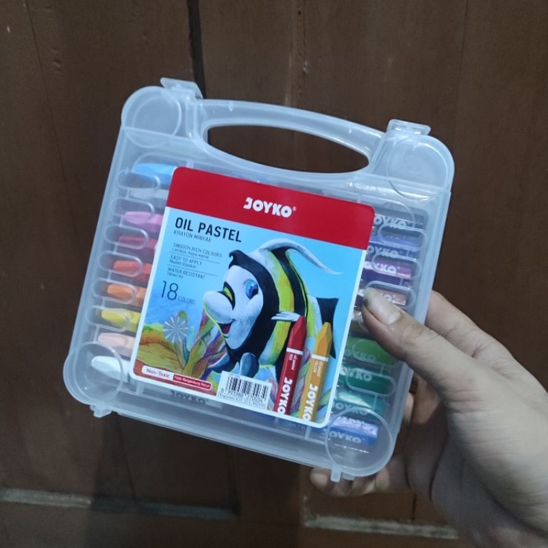 Oil Pastel Joyko 18 Warna