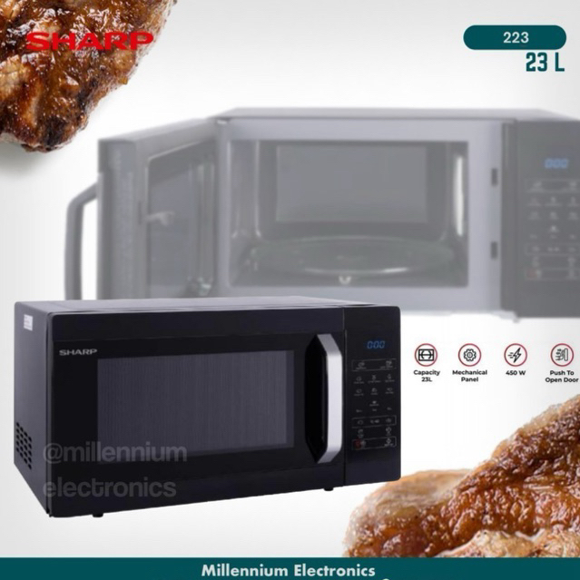 SHARP Microwave Oven Digital 23 Liter R-223DA 223 DA 223DA
