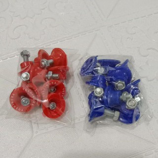 Baut L plus ring monel plastik yoshinora 1 set isi 10