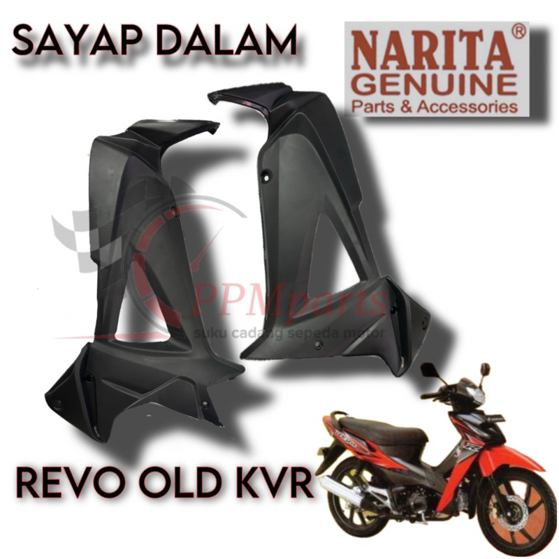 Sayap / Legshield Dalam Honda Revo Lama / Revo lancip / Revo 100cc Narita