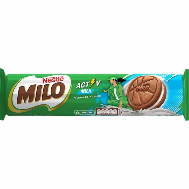 

Milo Activ Biskuit Krim Susu 104 g