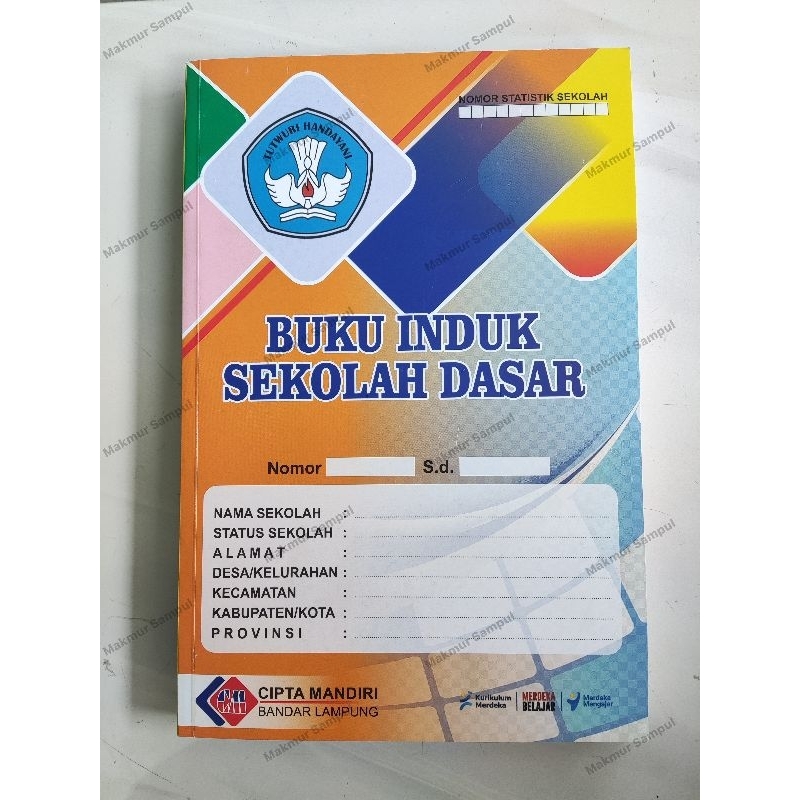 

BUKU INDUK SEKOLAH DASAR KURIKULUM MERDEKA