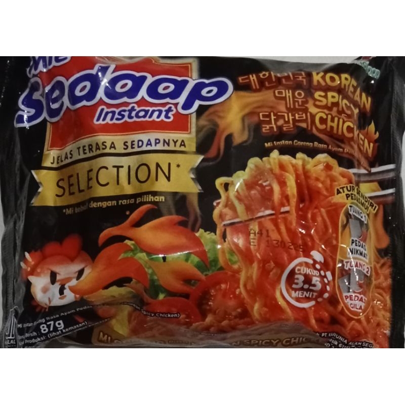 

MIE SEDAP KOREA SPICY CHIKEN ISI 10PCS