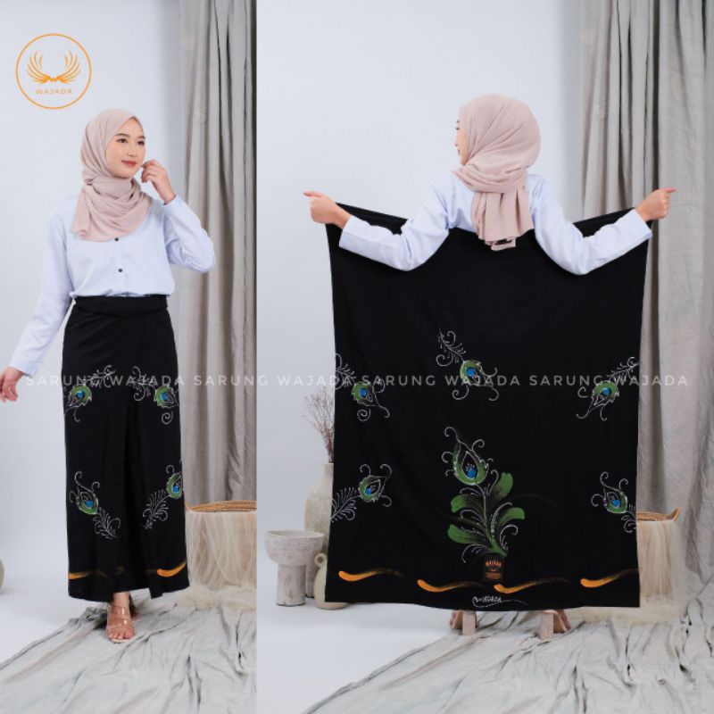 SARUNG GOYOR LUKIS AQIL/SARUNG GLOYOR PUTRI/SARUNG LUKIS WANITA/SARUNG GOYOR SANTRI WANITA BIG SIZE