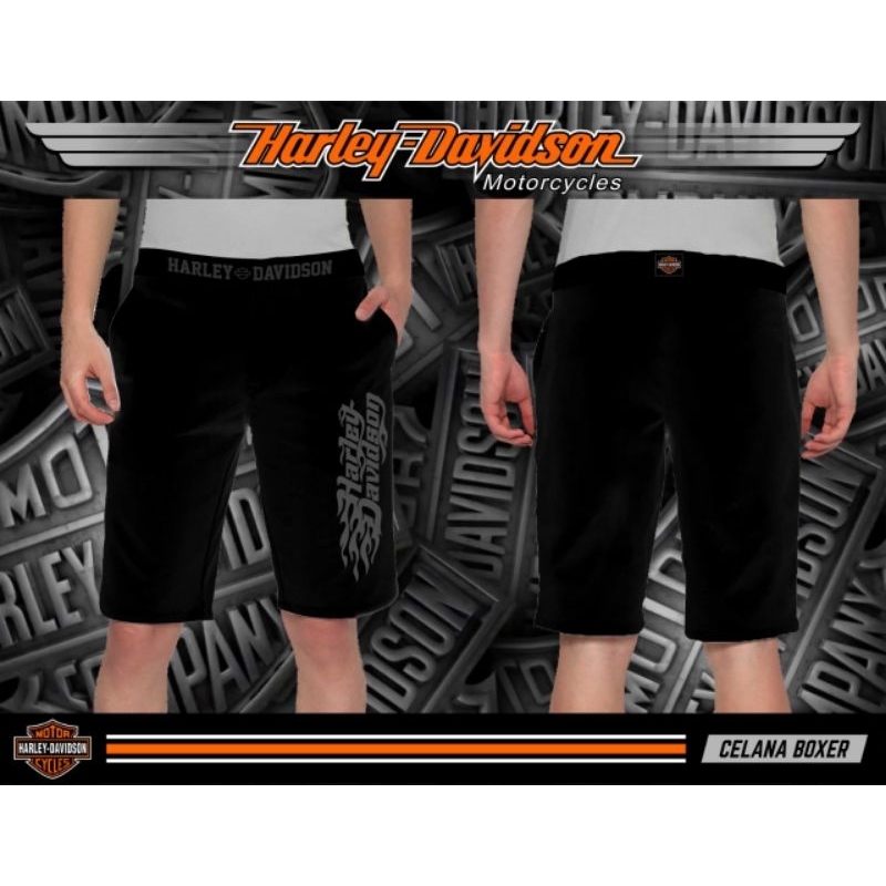 Celana Short Pant Boxer Harley Davison Unisex