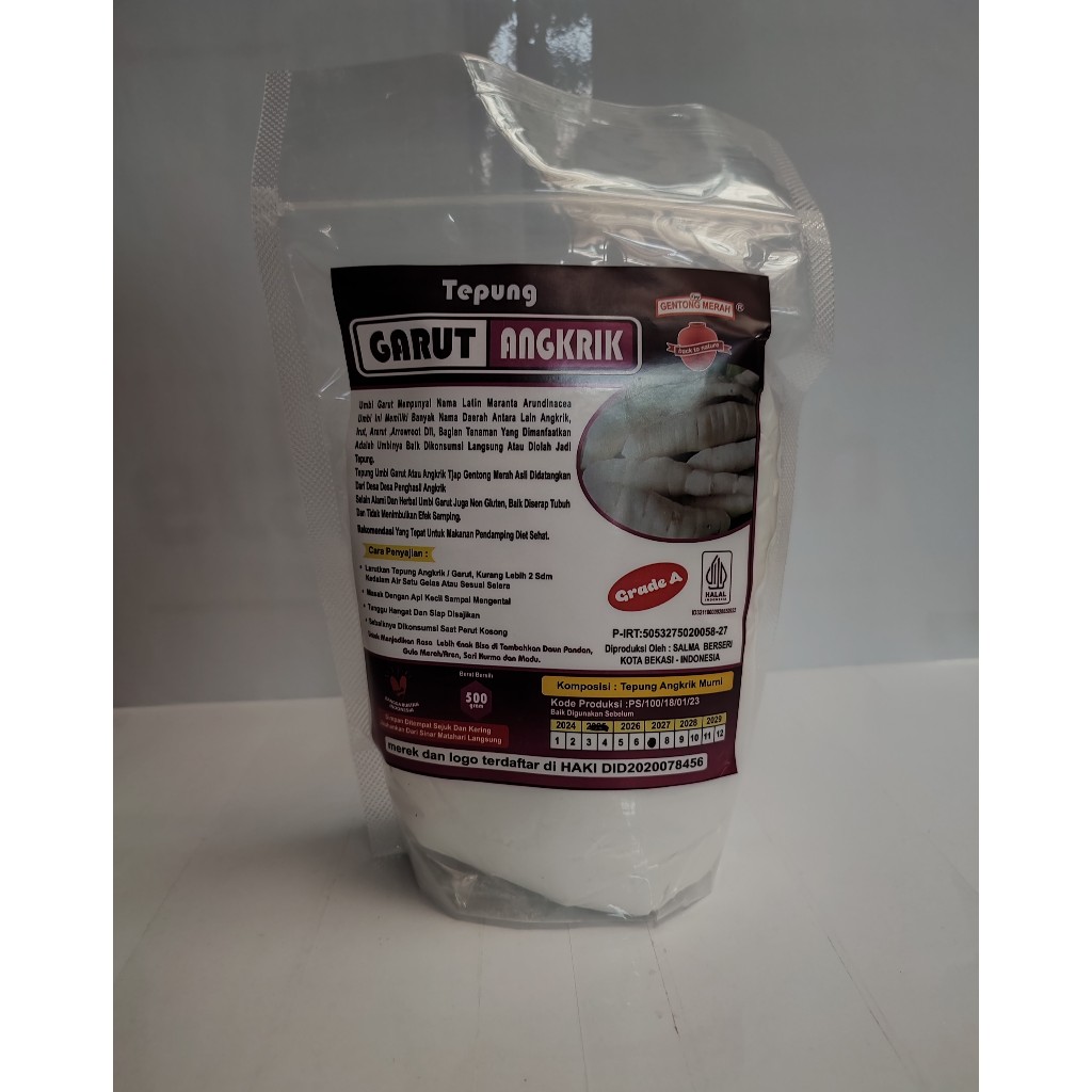 

Pati irut asam lambung / tepung angkrik pati garut 500gram obat herbal asam lambung maag kronis
