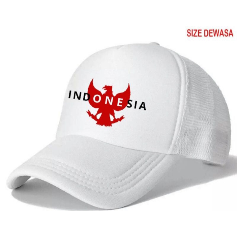 Topi Trucker Premium Indonesia Garuda