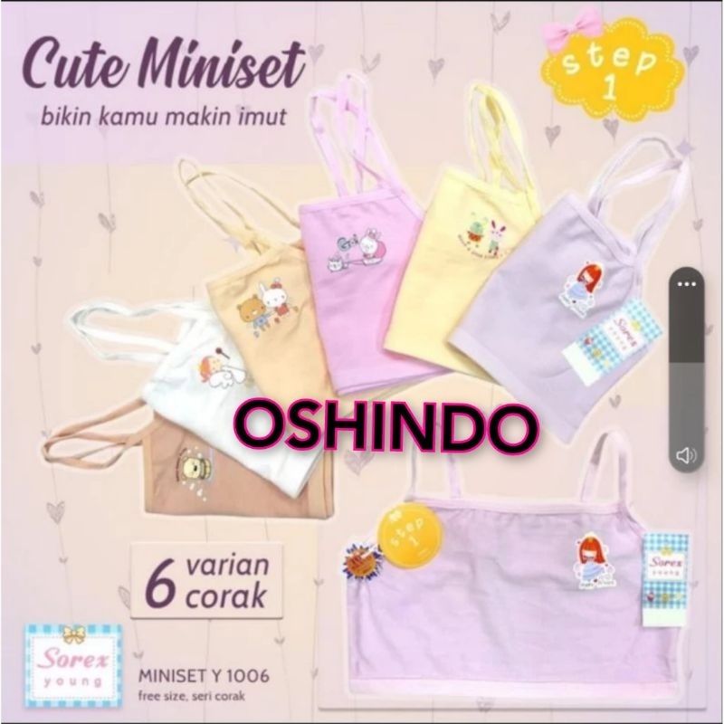 Sorex Y 1006 BH Bra Miniset Anak Perempuan Tali Kecil