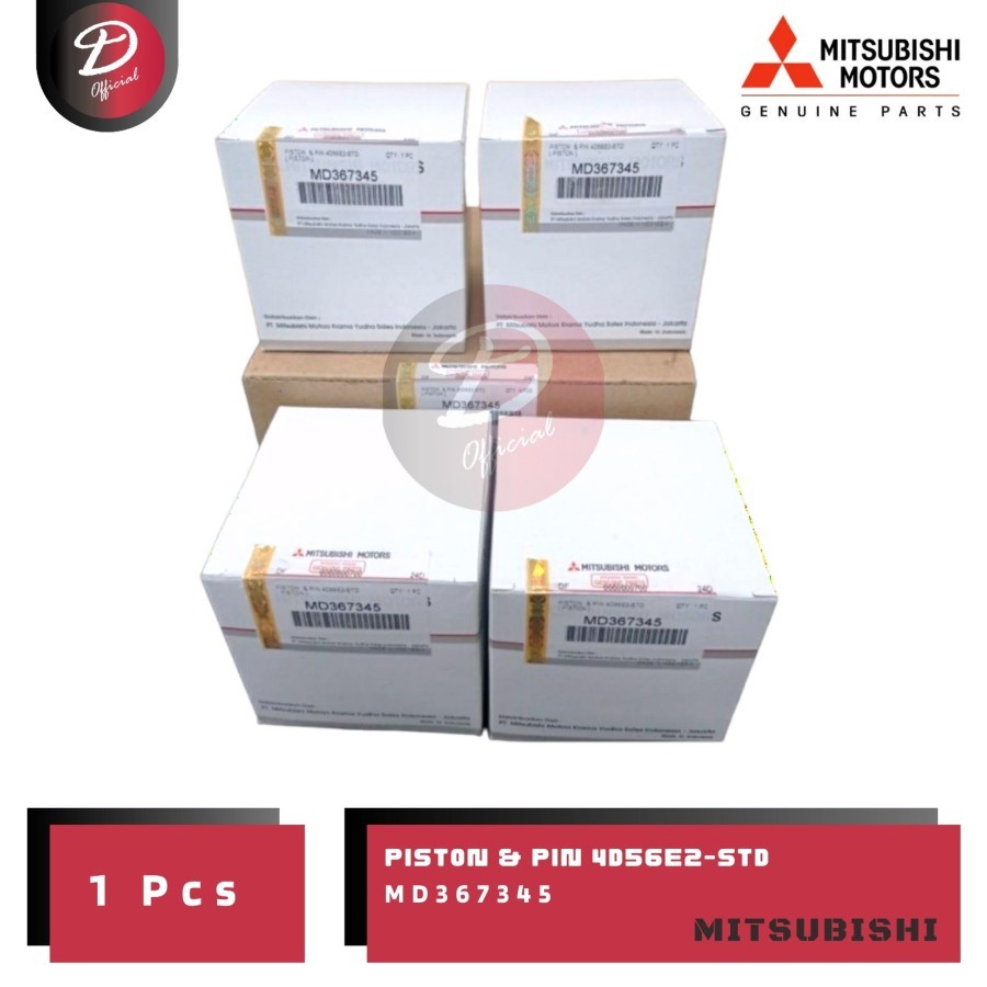 Piston Seher Mitsubishi L300 Diesel 2.5 L039 Euro 2 Tahun 1997-2002 Kuda Diesel 2.5 GLS Diamond Gran