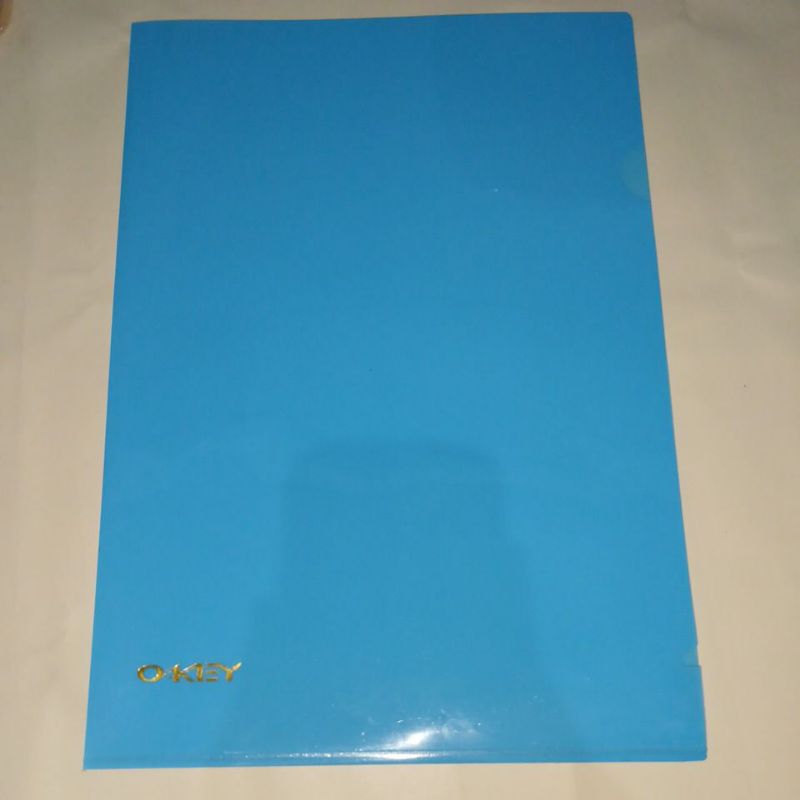 

Map L Plastik Merk Okey OKEY Folio F4 Biru MURAH