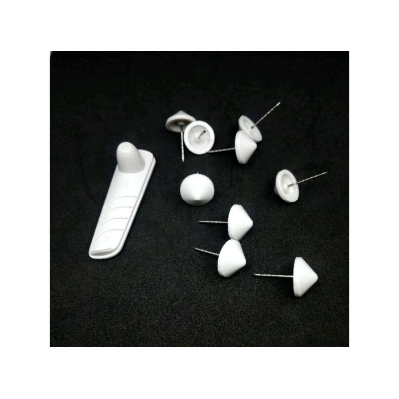 Pin Paku Plastik Kerucut untuk Sensor Tag jenis Essential Tag