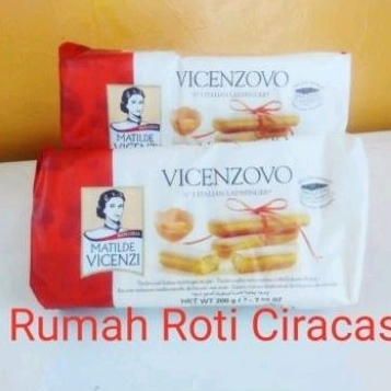 

LADY FINGER 200GR ITALIAN LADYFINGERS BISCUIT MATILDE VICENZI HALAL