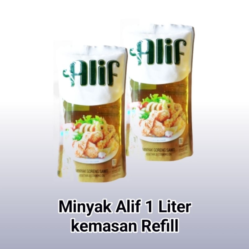 

Minyak Goreng Alif 1L Refill