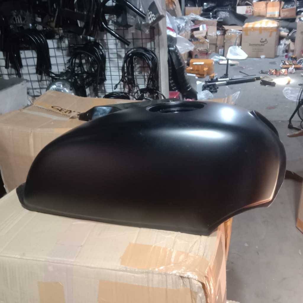TANGKI NINJA 250 KARBU DAN INJEKSI CUSTOM BRAT CAFERACER