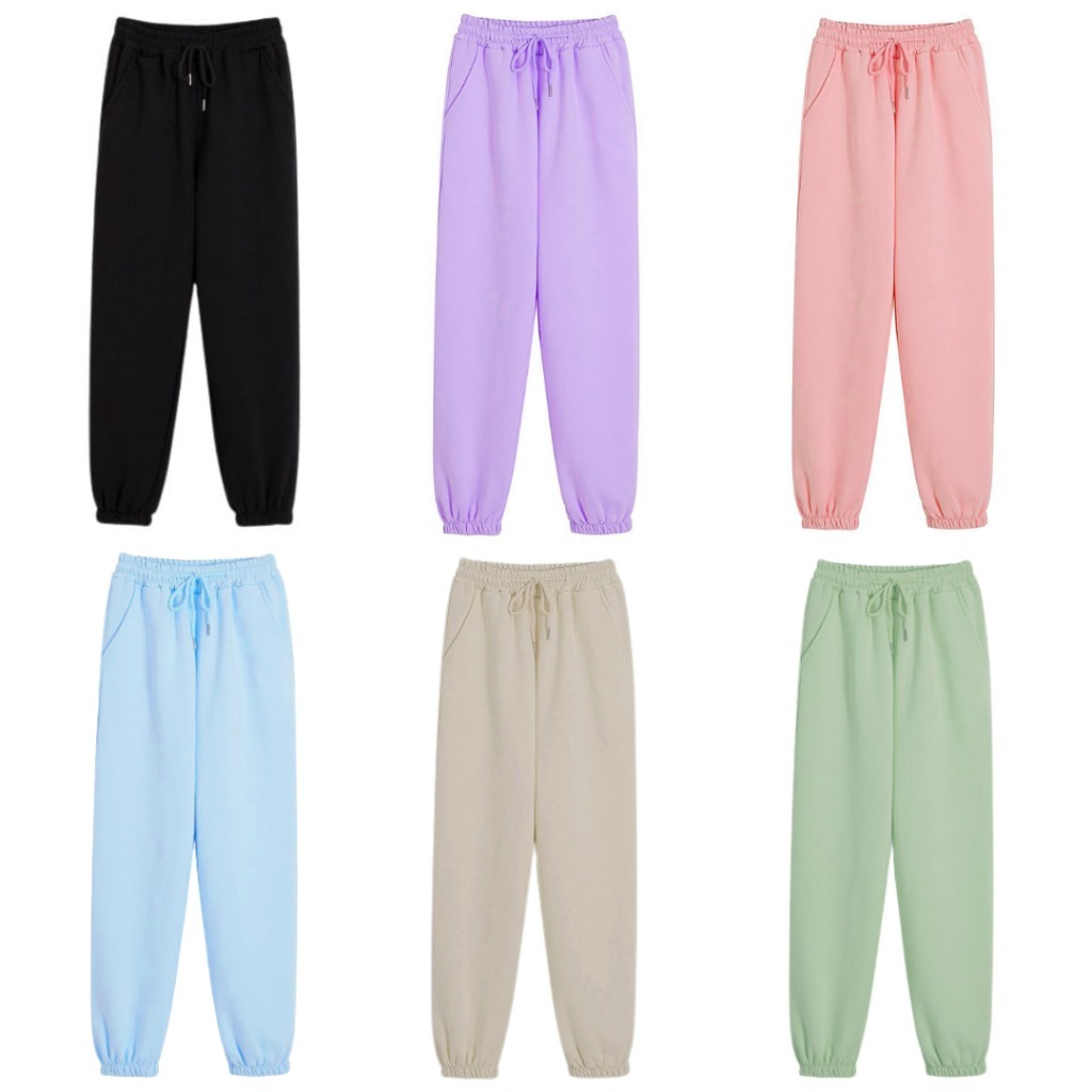 CELANA JOGGER SWEATPANTS PRIA WANITA / CELANA JOGGER SWEATPANTS UNISEX / CELANA JOGGER KOREAN STYLE