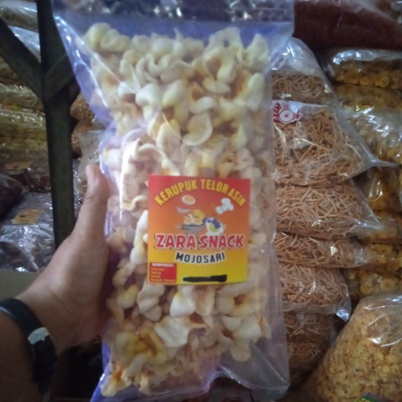 

Kerupuk telur asin mateng pak 250gram