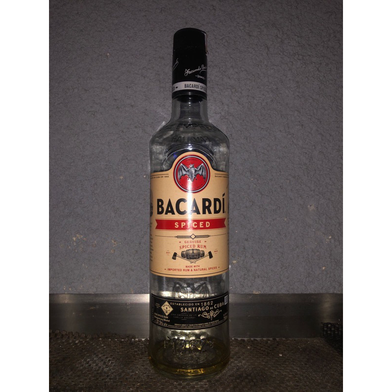 Botol Bekas Bacardi Spiced