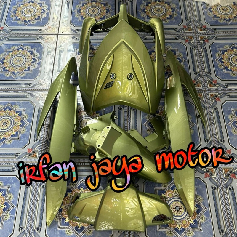Full bodi Halus Cover body Full Halus Honda Vario 110 Cw karbu lama Milenium jade 2007 2012