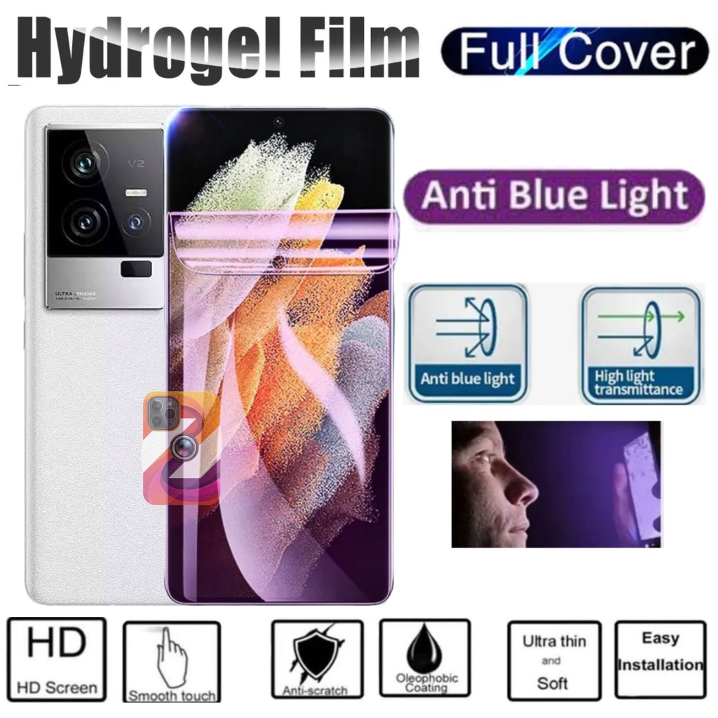 Vivo IQOO 11 IQOO 11 Pro Anti radiasi Hydrogel jelly blue light clear pelindung hp
