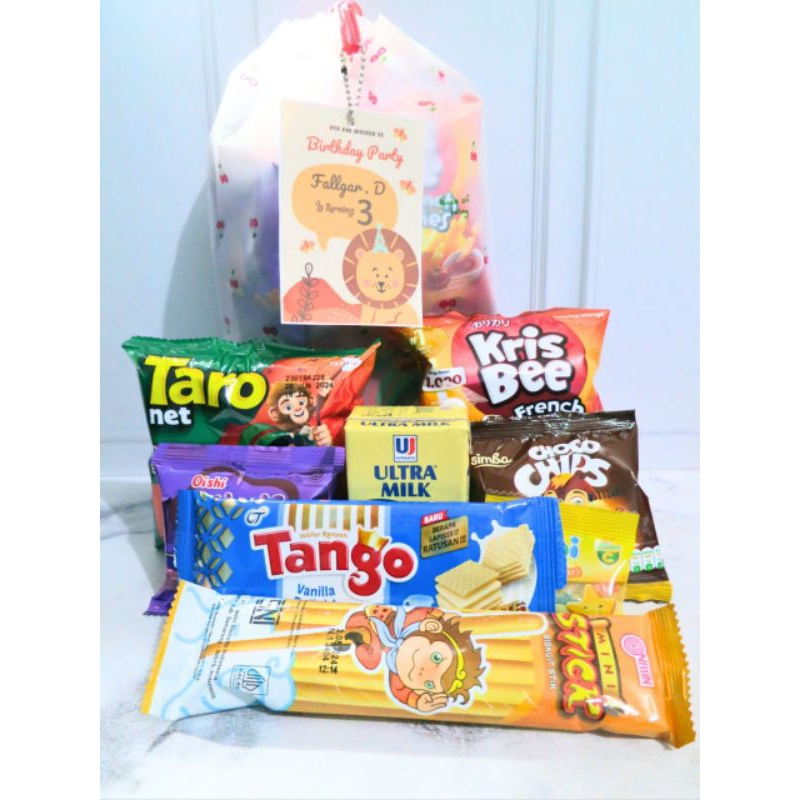 

paket Snack ulangtahun anak