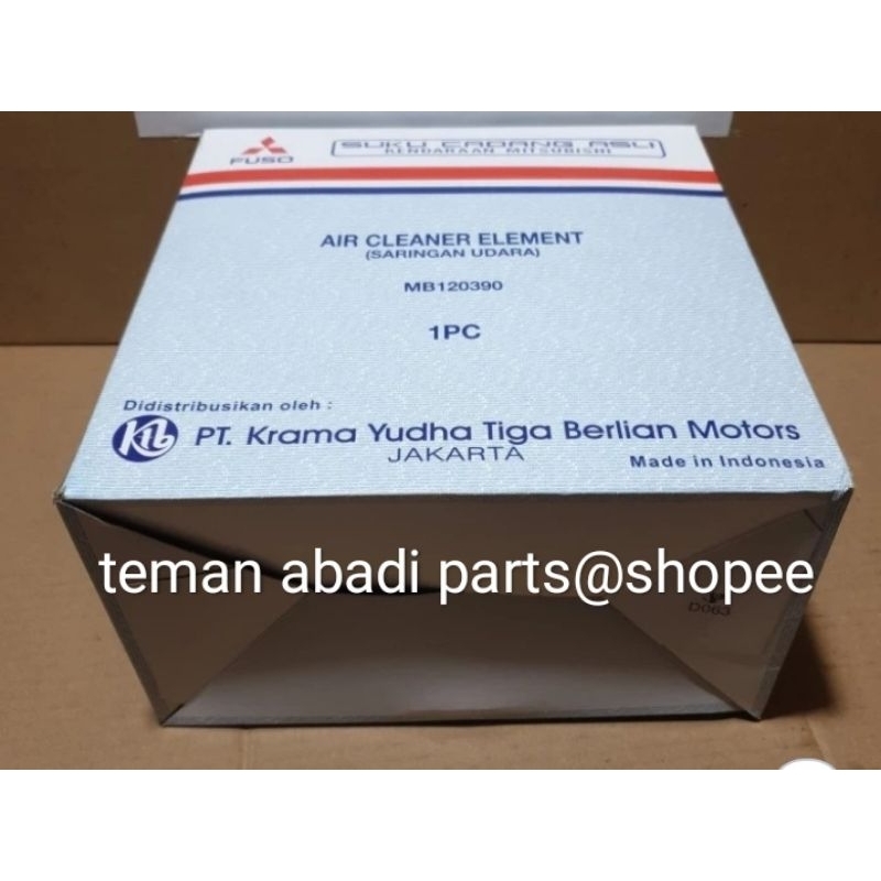 FILTER UDARA MITSUBISHI RAGASA ORI MB120390#KTB1166