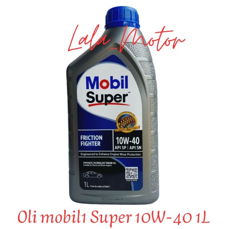 Oli mesin Mobil1 Super 10W-40 1Liter