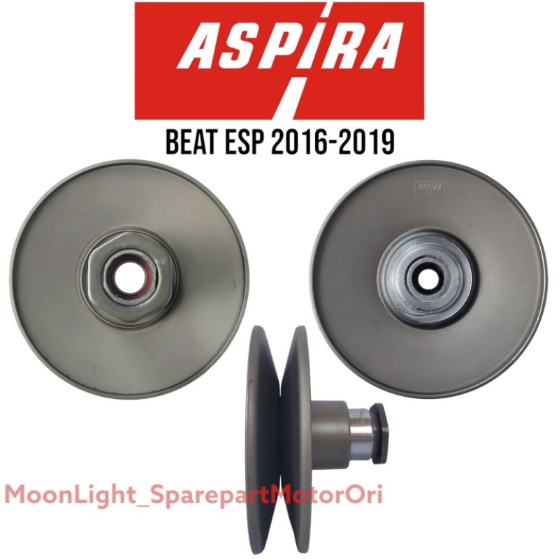 PULLY PULLEY SET BEAT ESP 2016-2019 K44 BEAT POP ESP POLY PULY ASSY BELAKANG BEAT SPORTY ESP ORI ORI