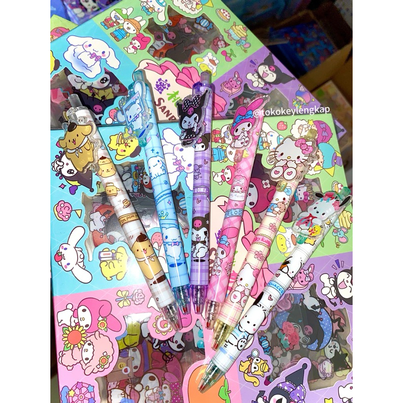 

KEY - Pulpen / Bolpoin Sanrio Variasi Lengkap Super Lucu Murah Meriah