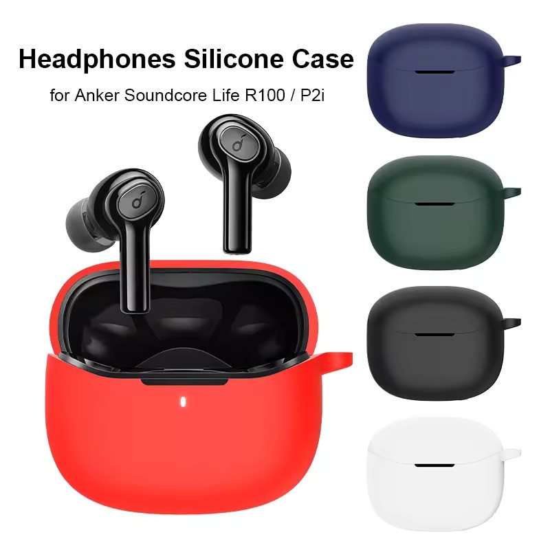 Pelindung Case Polos Silikon Silicone TWS Anker Soundcore P2i