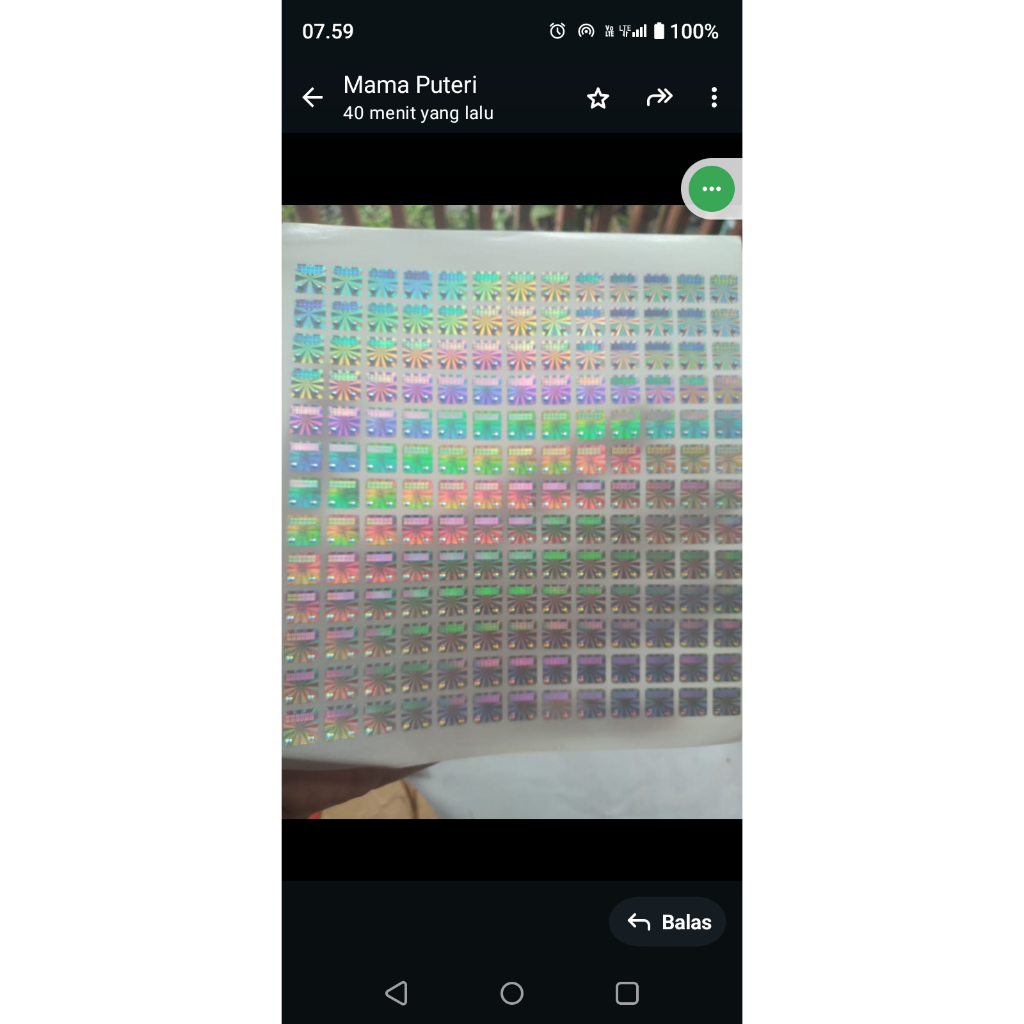 

HOLOGRAM SEGEL PRODUK