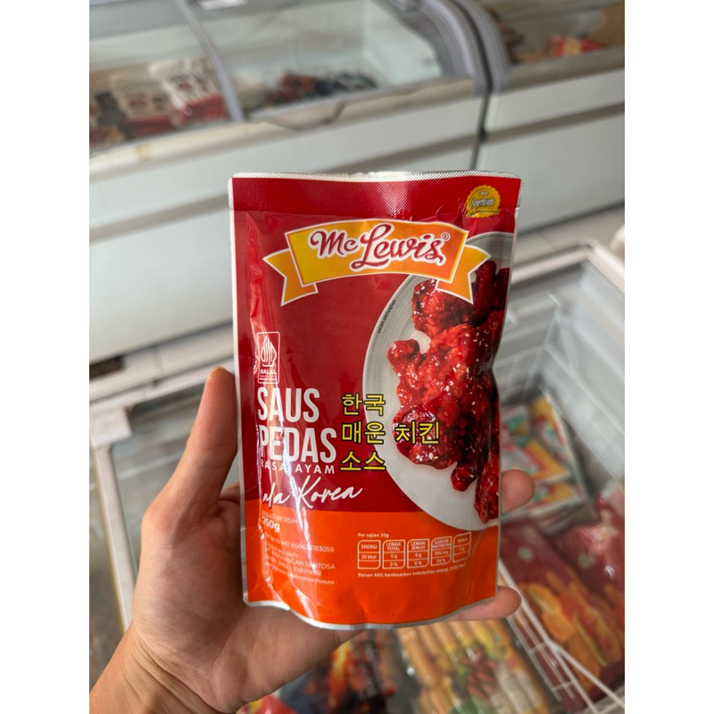 

Mc Lewis Korean Sauce Saus Pedas rasa Ayam ala Korea 250gr