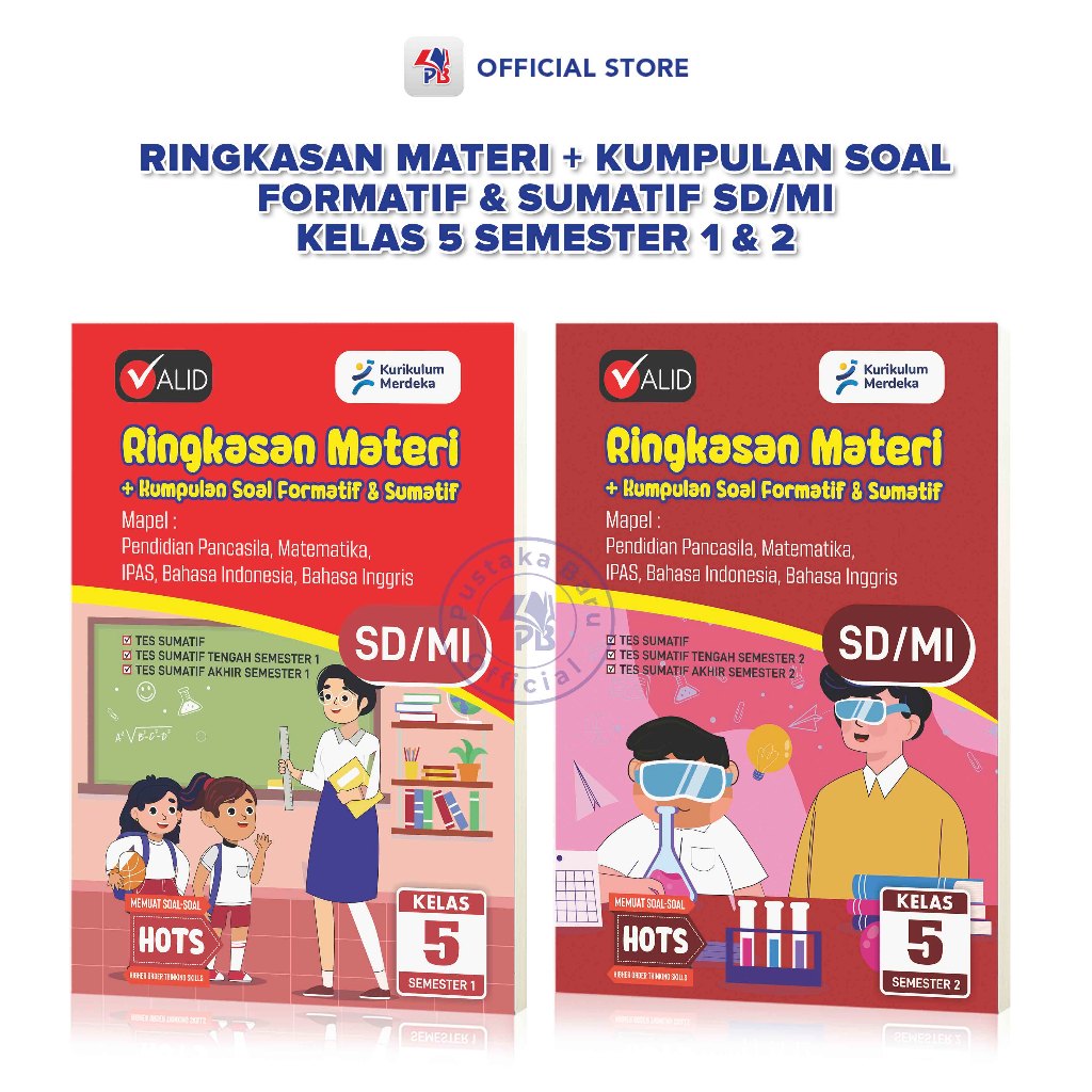 Buku LKS SD/Buku Lembar Kerja Peserta Didik (LKPD ) / Valid Ringkasan Materi + Kumpulan soal formati
