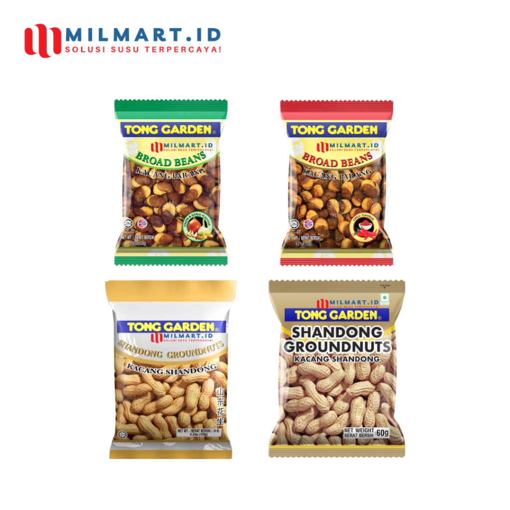 

KACANG TONG GARDEN BROAD BEANS 120 G KACANG KULIT SHANDONG 60G/110G CAMILAN PEANUT SNAKS