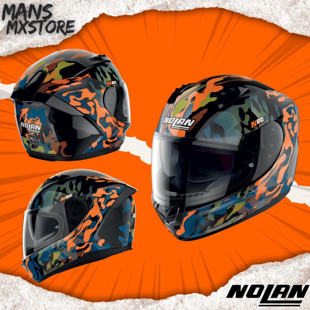 HELM NOLAN N606 FOXTROT 034 FULL FACE ORI
