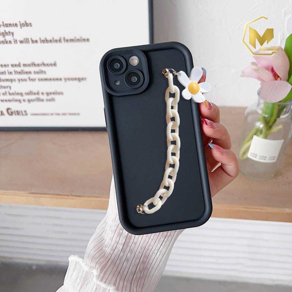 GC94 CASE CASING SILIKON MATTE ROSE DAISY CHAIN GRIP - CASING HP COMPATIBLE FOR INFINIX SPARK GO 1 P