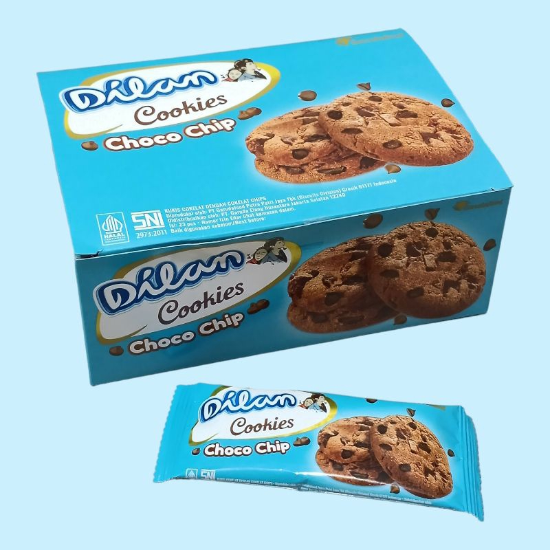 

DILAN COOKIES Choco Chips Biscuit 12 gr [23 sachet/box]