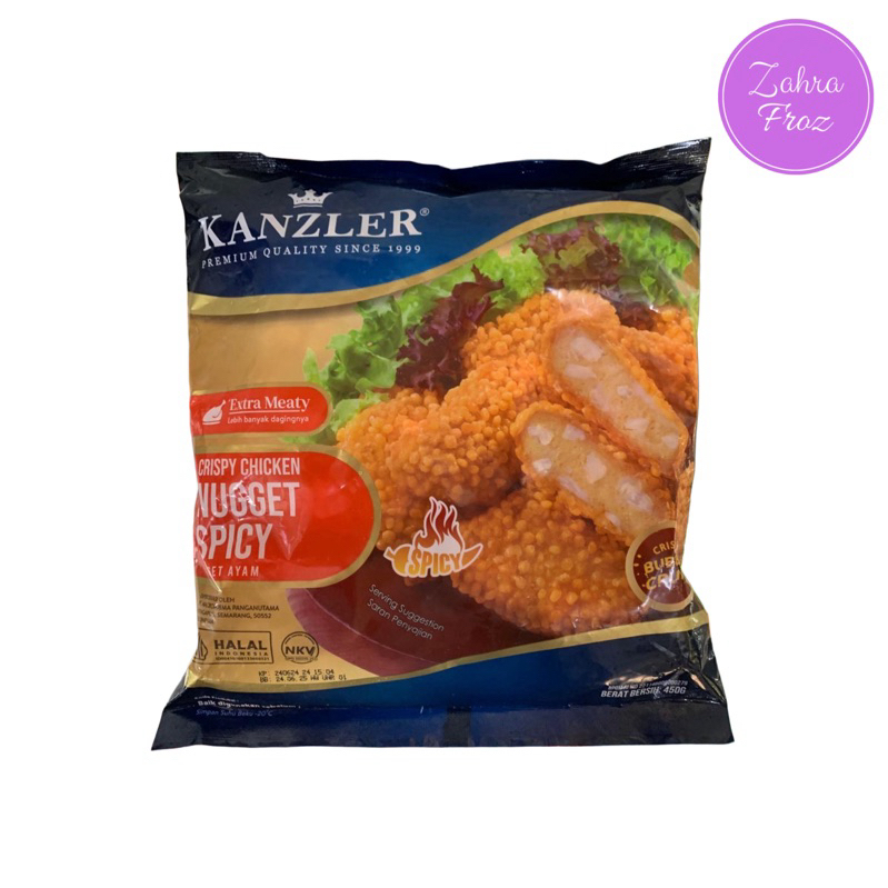 

KANZLER CRISPY NAGET SPICY 450 GR