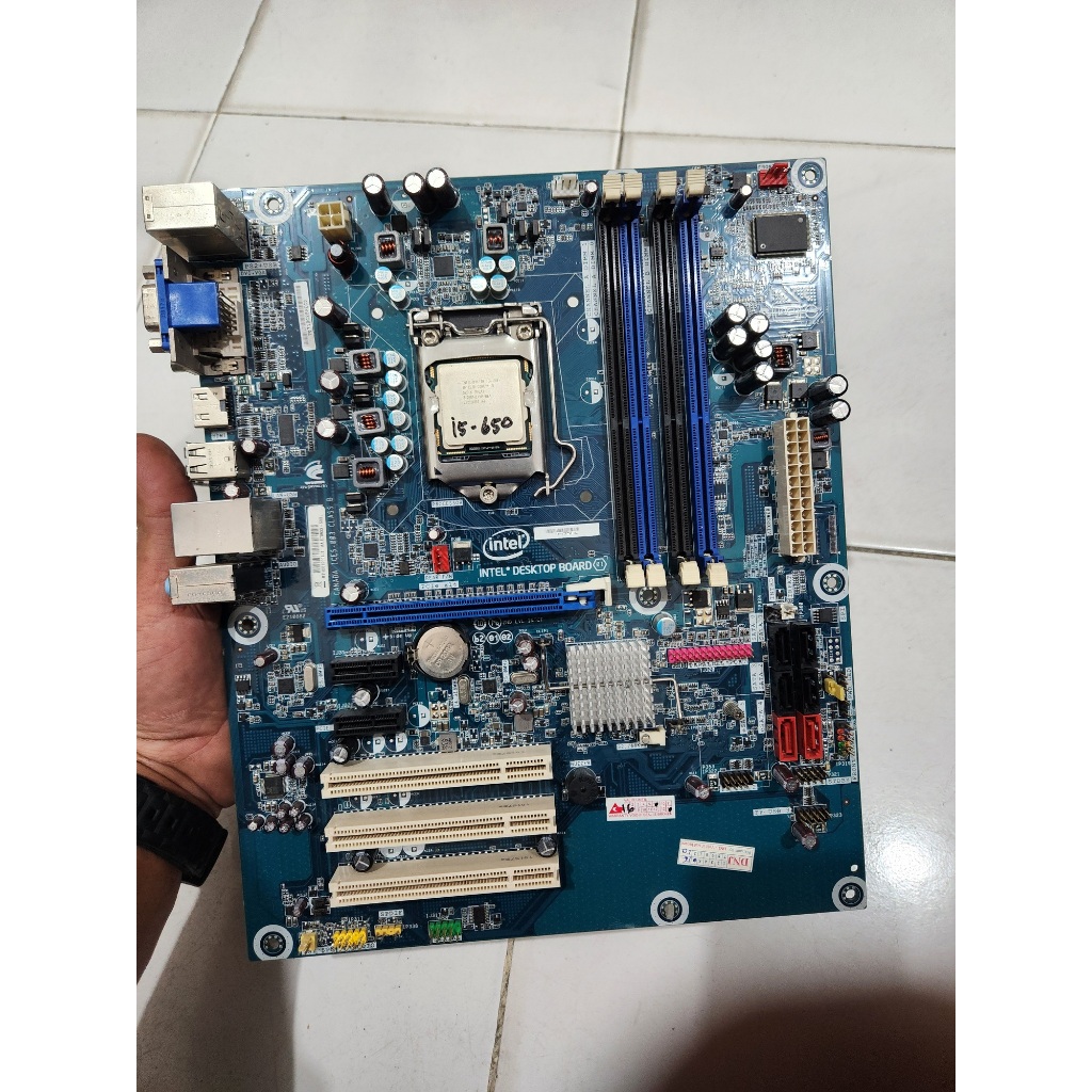 MOBO ATX INTEL DH55HC SOCKET 1156, SLOT RAM 4, NORMAL, MOBO ONLY
