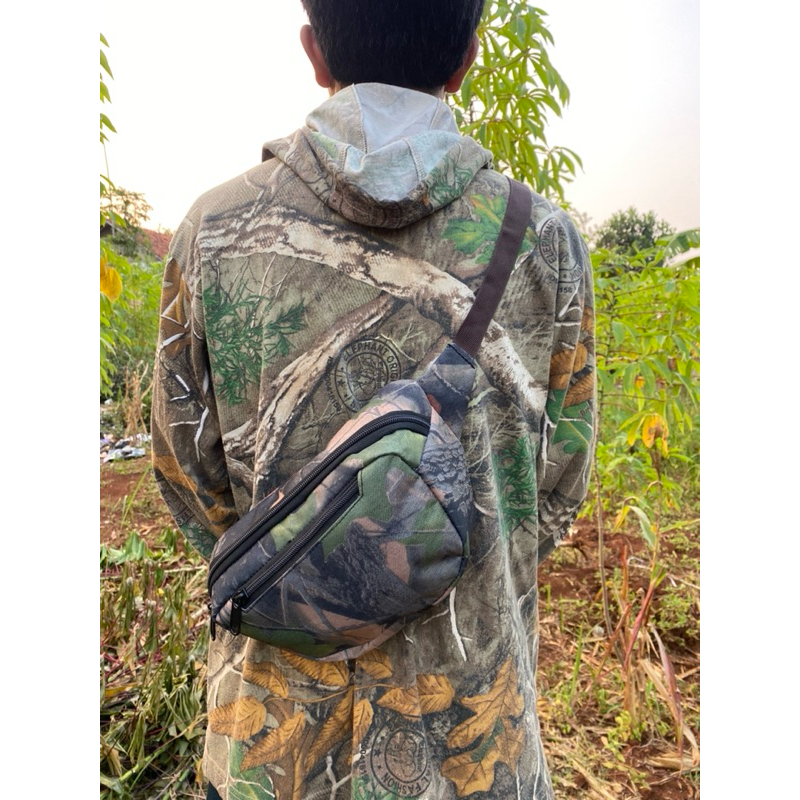TAS CAMO - TAS SELEMPANG LORENG CAMO PERBAKIN TAS MURAH