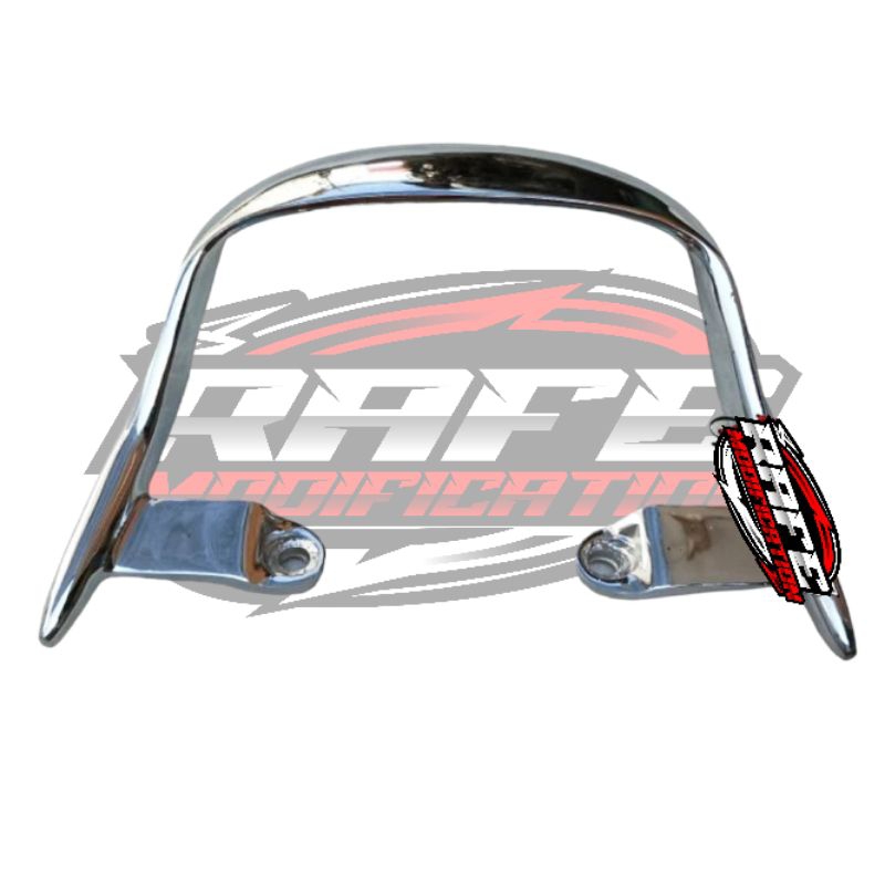 Behel Satria Lumba Begel Satria Lumba RGV Varian Warna Silver Chrome