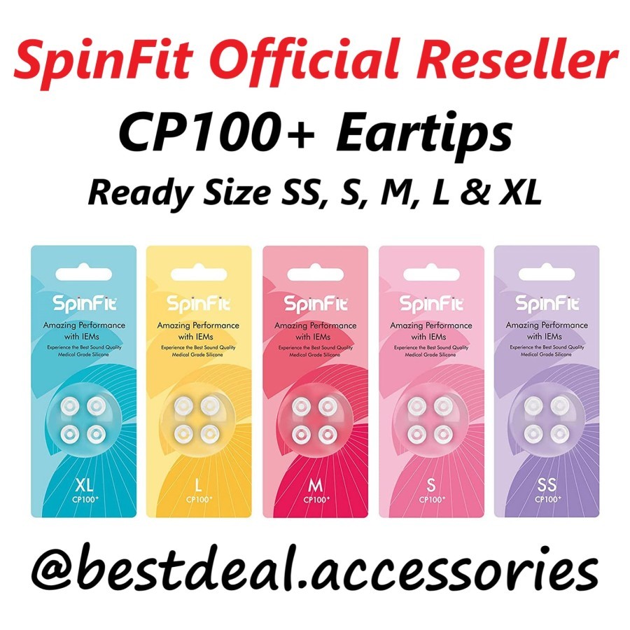 Spinfit CP100+ / CP100 Plus Earphone Eartips Eartip
