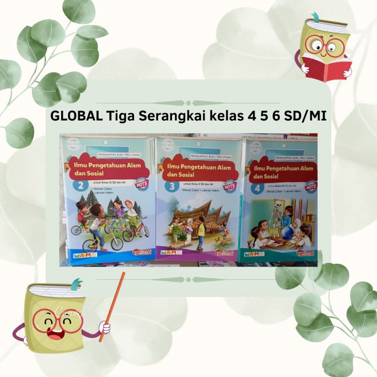 

KODE E49B Global kurikulum merdeka kelas 4 5 6 SD MI kurmer tiga serangkai pendidikan pancasila matematika IPAS Bloom n shine Bahasa Indonesia