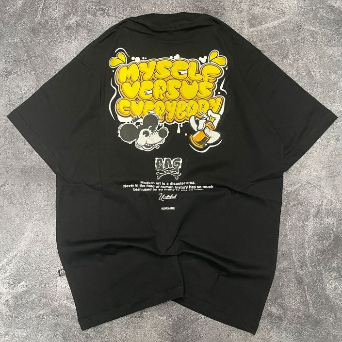KAOS MICKEY MOUSE / KAOS DISTRO PRIA WANITA / Baju Kaos Distro Motif Terbaru / Kaos Pria & Wanita / 
